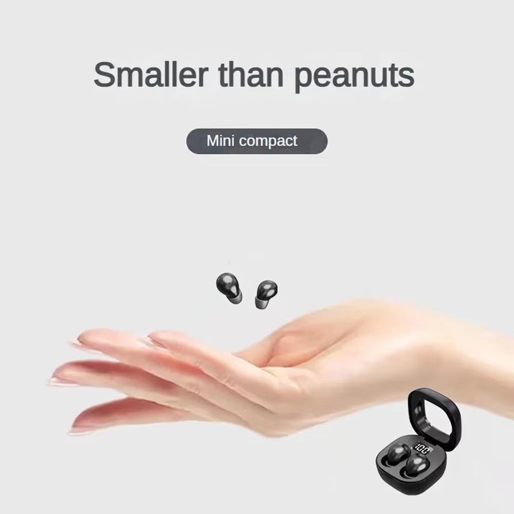 Headphones Bluetooth True Wireless In-Ear Earphones Mini In Ear Noise Cancelling Invisible Sleeping HiFi Sound Quality