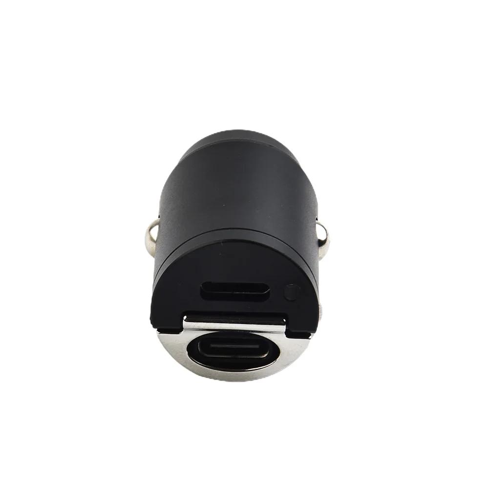 Adapter Car Phone Charger -20-60 PD PD Black Connection Connector Dual USB Electronic Fast Charging High Quality