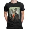 Walking Deads T Shirts Men's  Pure Cotton Novelty T-Shirts Crewneck  Tee Shirt Short Sleeve Clothing 4XL 5XL 6XL