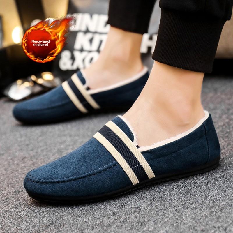 

Fashion Men Shoes Black Blue Loafers Slip on Male Footwear Adulto Driving Soft Comfortable Casual Shoes Men Sneakers Flats 45