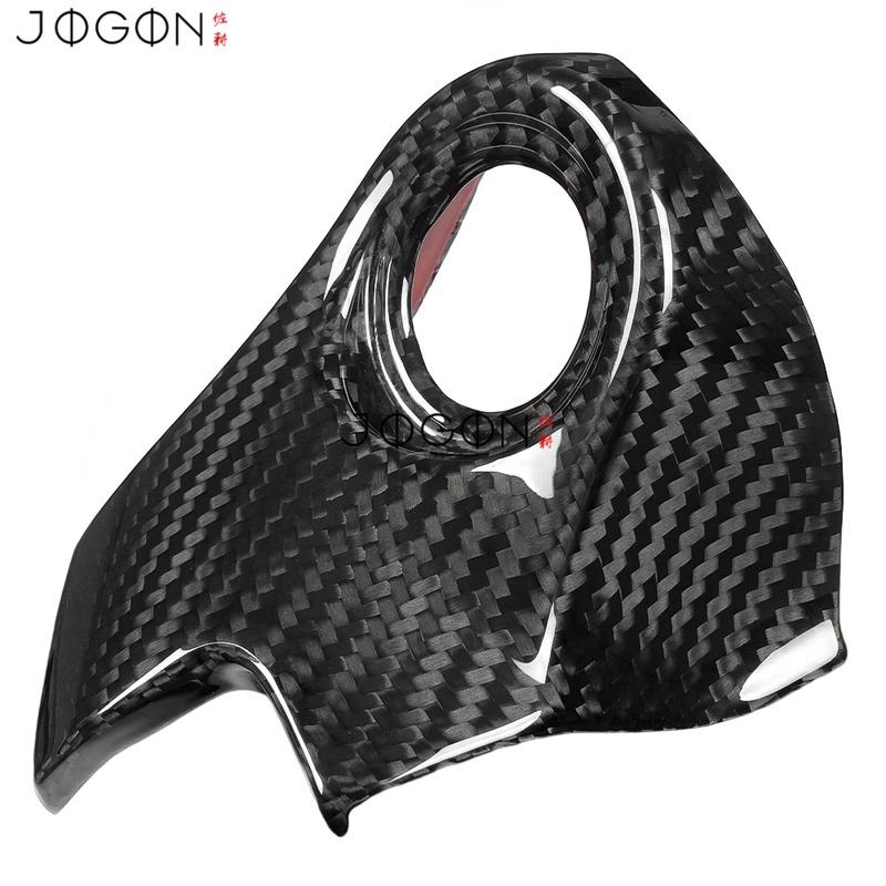 Dry Carbon Fiber Car Interior Start Stop Switch Button Frame Cover Trim Accessories For Lexus IS300 350 IS500 F Sport -2025