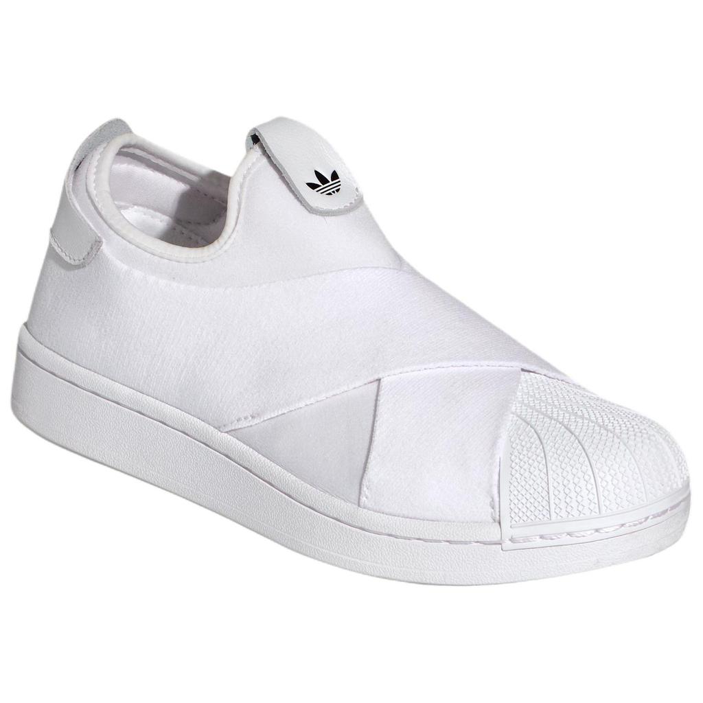 adidas Originals Superstar 2 Slip-On Pohodlné padnoucí Skateboardové boty Unisex Tenisky Bílé KH8209