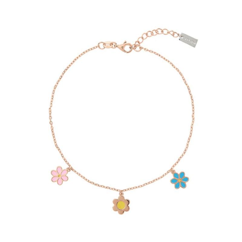 

JYDDM 925 Flower Point Anklet ROSE GOLD