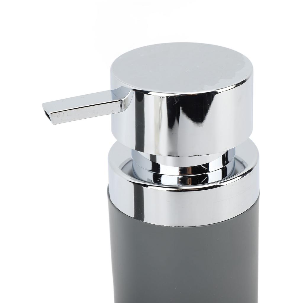 Dish Soap Dispenser Silicone Resin Medium Capacity Anti Drip with Tray Hand Soap Dispenser for