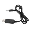 Adjustable Voltage Step Up Universal QC3.0 USB To for DC 12V 1.5A 5.5x2.1mm Cable Power Boost Line For WiFi Router LED S
