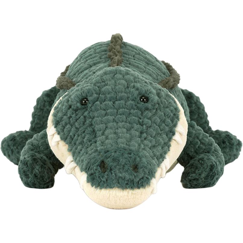 JELLYCAT marine animal Alexi crocodile cute doll plush doll sitting height 12.7cm high