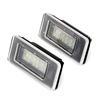 12V For Nissan Serena C27 2016-2018 Car License Plate Light Bulbs Auto Accessories Rear White LED Lamp