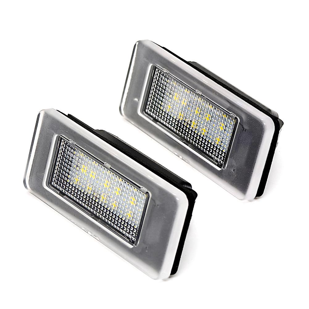 12V For Nissan Serena C27 2016-2018 Car License Plate Light Bulbs Auto Accessories Rear White LED Lamp