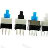 Star Han 7x7 Self/Non-locking Double Row Six-Pin Button Switch with High Head & One Open/Close Lock.