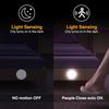 Motion Sensor Night Light, 360° Rotating LED Night Light Cabinet Light Portable Battery Night Light, Cool White
