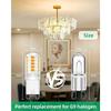 AIMOONSA Lot de 10 Ampoules LED G9 3,5W (équiv. 30W) 380 lm Blanc chaud 2700K Non dimmable