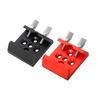 Telescope Finder Scope Base Mount Adapter Flat Base For Dovetail Slot 1/4 Thread Conversion Replacement Accessories Red