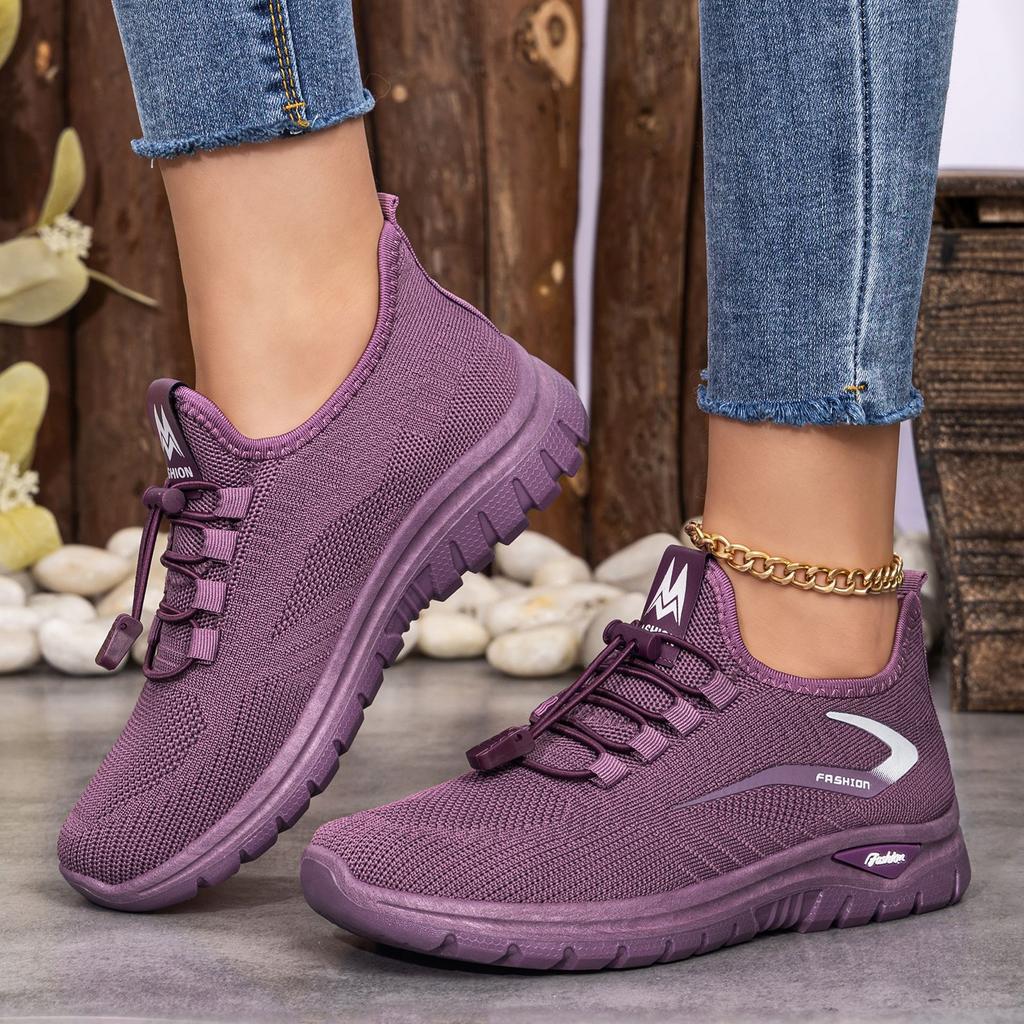 Sportschoenen voor Dames in Grote Maten, Vrijetijdsschoenen, Effen Kleur Buitensport Schoenen, Sandalen voor Dames, Wandelschoenen