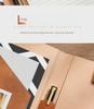 A4 Multi-Function Leather Data Folder with Detachable Notepad