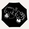 1pc Hello Kitty Love HeartUmbrella with Plastic Handle,Suitable for All Seasons Home Travel Outdoor UmbrellaSanlio164