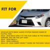 Fit Toyota Scion Corolla RAV4 Yaris Radio 6.1" Display Touch screen Digitizer