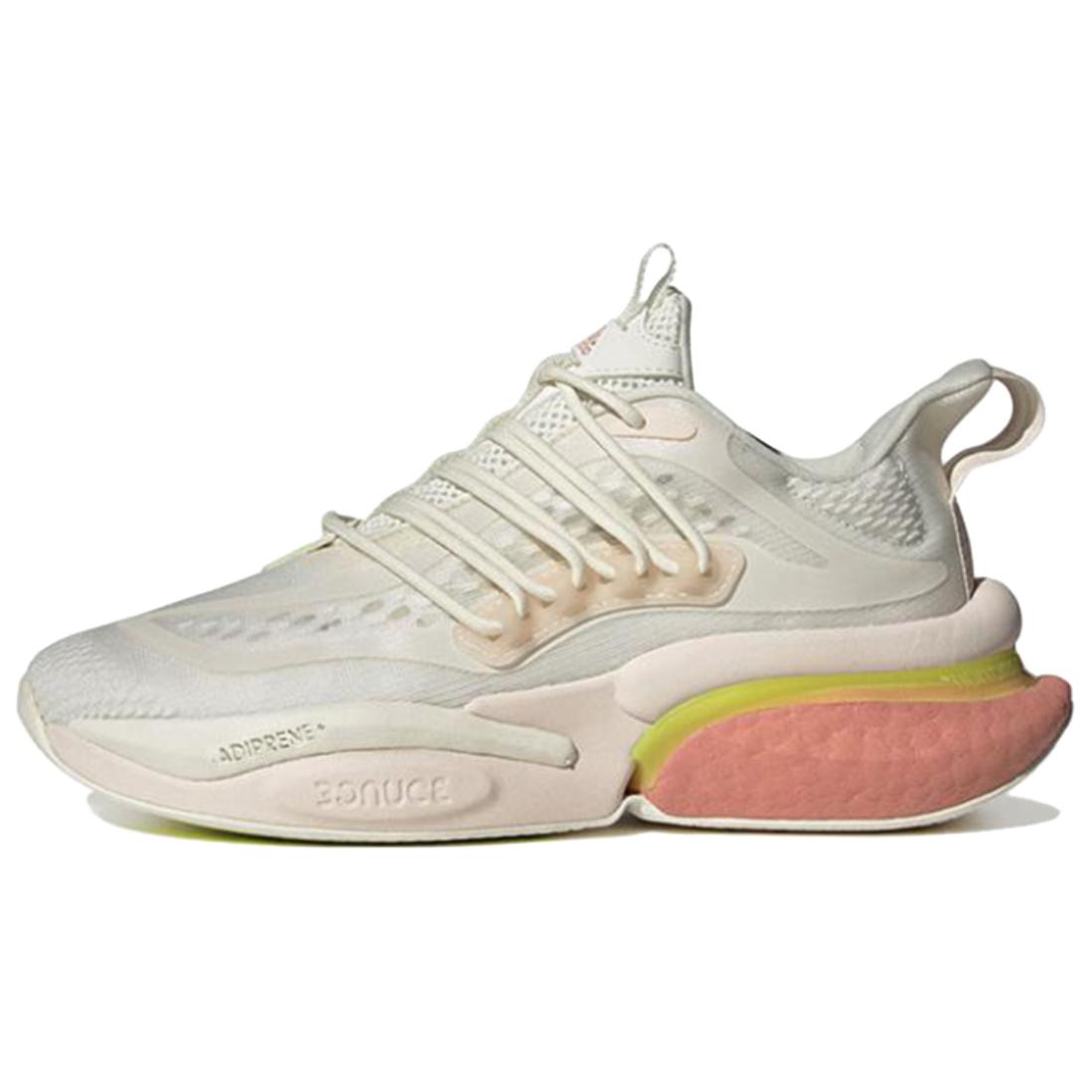 Adidas Alphaboost V1 Off White Wonder Clay Lucid Lemon Women s IE9730 36⅔