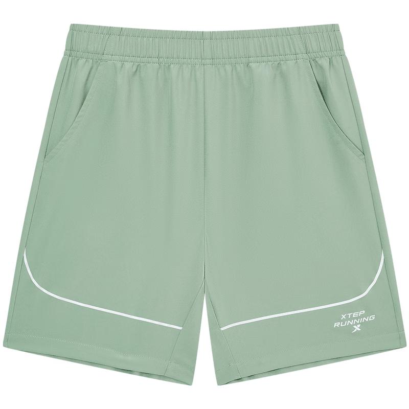 XTEP Boys  Breathable Quick-Dry Reflective Print Woven Shorts 130