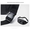 Trendy Men's Lightweight Messenger Bag - Motorcycle Riding Chest Bag & Commuter Backpack