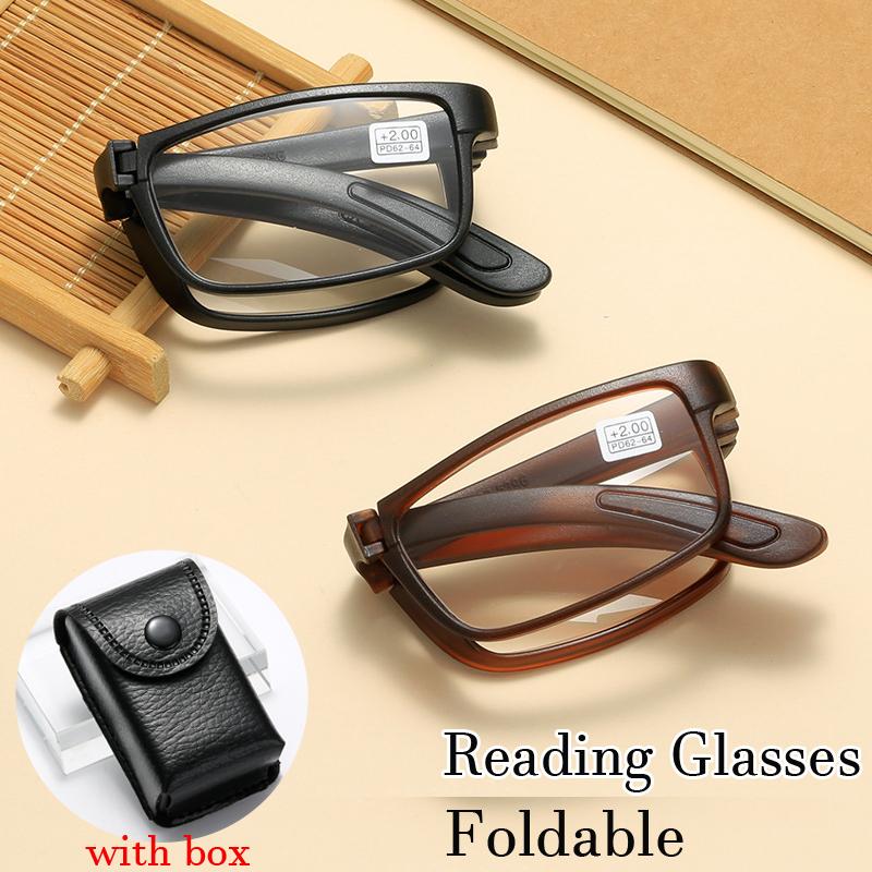 

Anti Blue Light Reading Glasses for Men Women Vintage Presbyopia Eyeglasses Finished Optical Far Sight with Diopter 0 To +4.0
