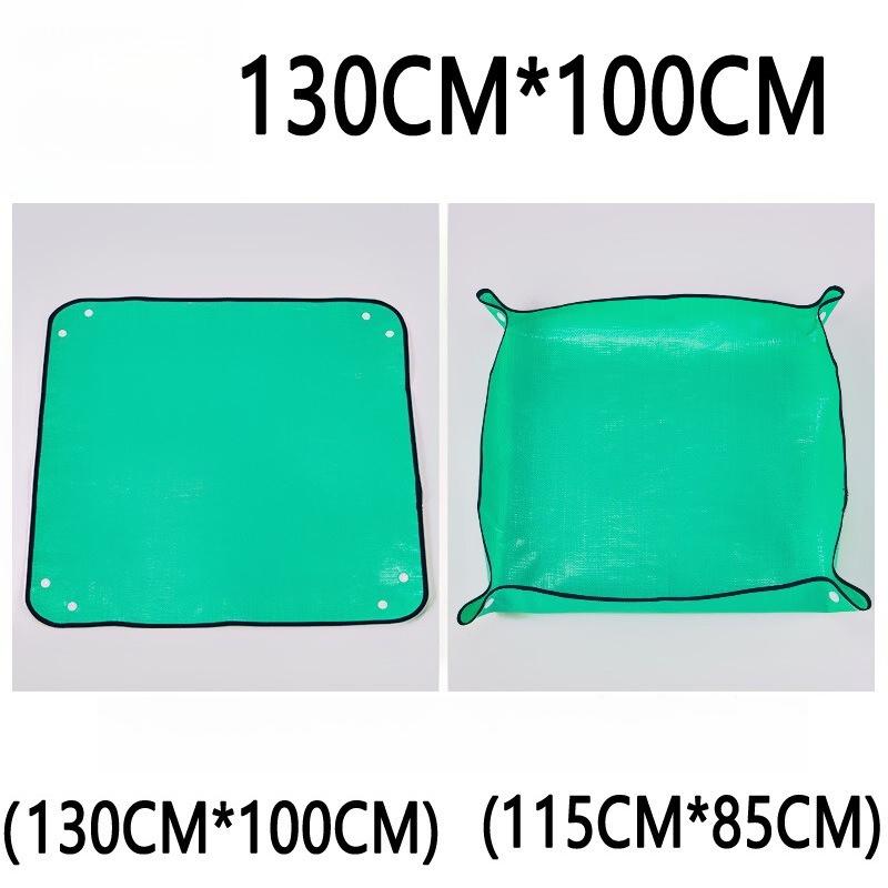 Waterproof Gardening Repotting Mat, PE Foldable Indoor Plant Potting Tray for Succulent & Flower Transplanting Pot
