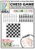 Tri Factory IDEA Series Figure Chess Game Set with Resin Spare Hands Resin Kit Molded Color 1/12 ID-12