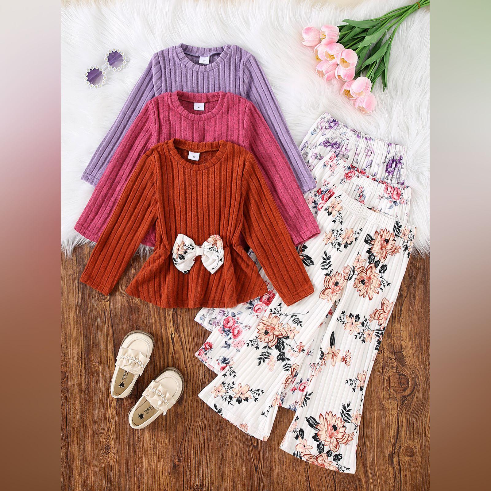 Minimalist Sweet Girls  Toddler Long-Sleeve Dress 4Y