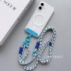 1Pc Fashion Dual Use Adjustable Length Phone Hanging Rope Wrist Rope Diagonal Crossing Rope Neckband Lanyard
