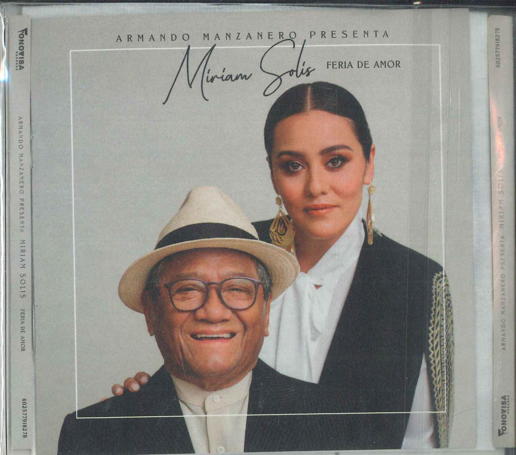 

CD MIRIAM SOLIS - Feria De Amor 602577918278 FONOVISA 2019 Mexico Latin Used