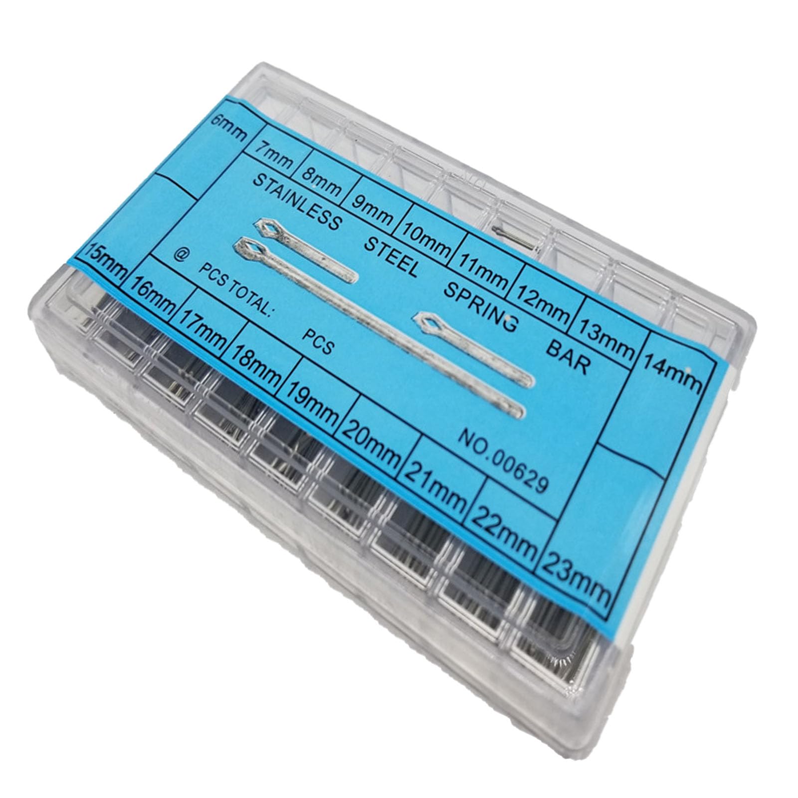 BRIIKPP Штифты для ремонта часов, ремешков часов 360 с коробкой для хранения, Штифты, 6мм-23мм, Замена, Детали, Инструменты, Элементы,