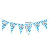 Decorazioni Oktoberfest Stendardo Bandiera Bavarese da 8 Metri Forniture Festa della Birra Ghirlanda Striscione per Giardino Bar Casa Tende Esterno