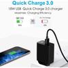 Chargeur USB Rapide - Qualcomm - 18W - Compatible Samsung - Câble 2M - Protection Securité