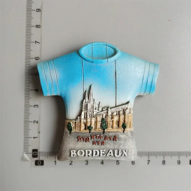 Französische Paris-Kühlschrankmagnete, Martinique, Provence, Korsika, Menton, Bordeaux, Alpen, Bretagne, touristische Souvenirs, Kühlschrankaufkleber