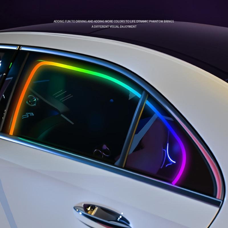 Strong Acrylic Construction Car Interior Mood Light LED with Sound Responsive Music Rhythm Control for Travel