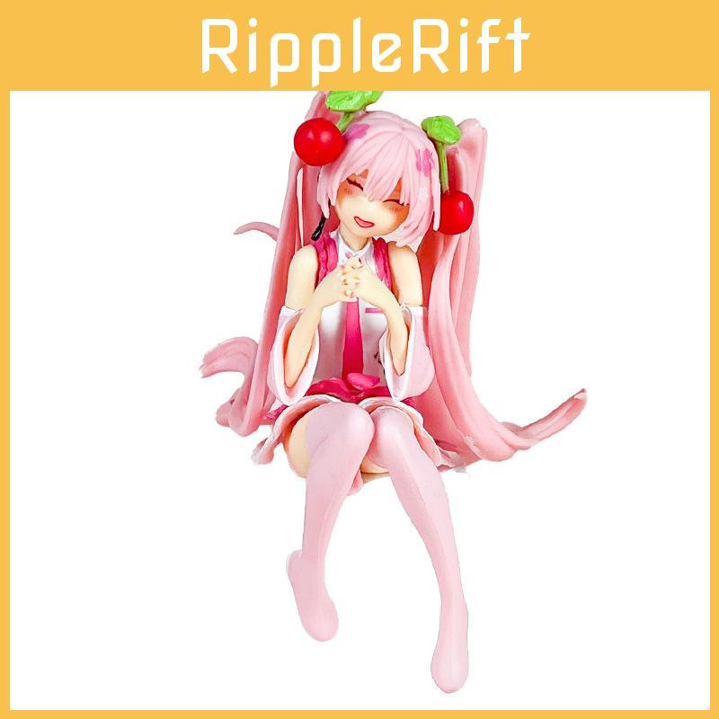 Sitting Hatsune Posture Model Ornament With Theme For Gifts Teens