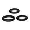 3Pcs Cock Ring Super Elastic Easy To Clean Silicone Delay Ejaculation Lock Ring for Male Masturbators