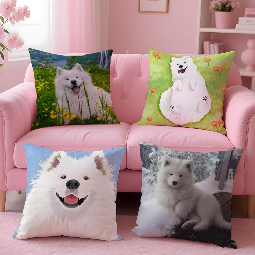 NICE CUTE Labrador Retriever dog Cushion Cover Pillow Case Soft Friendly Fabric  Concealed Zipper