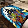 Halloween fantasy comedy adventure cartoon movie Scooby-Doo blanket soft home furnishing nap decoration four seasons warm Sherpa blanket U4