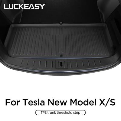 Für Tesla Model X Heckklappenschwellenleiste Stoßstangenschutzabdeckung Modell S Autozubehör Kofferrauminnenschutz 2025-2025