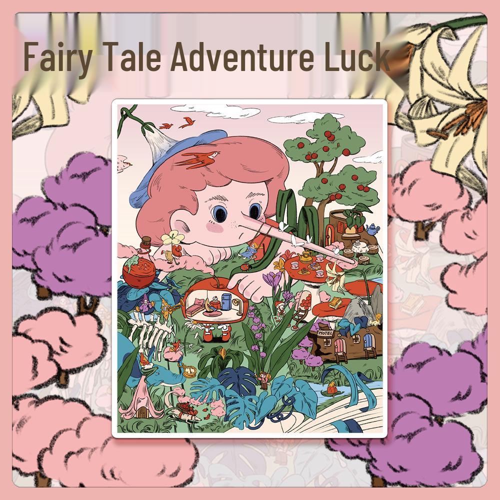 Large Format Miniature World Fairy Tale Adventure Scenery - PET Transparent Material No