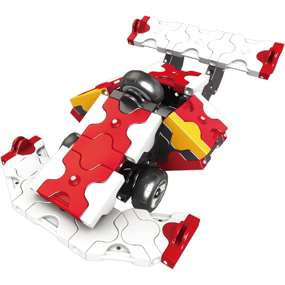 Yoshiritsu LaQ Hamacron Constructor Flame Red Building Set 300 Pieces