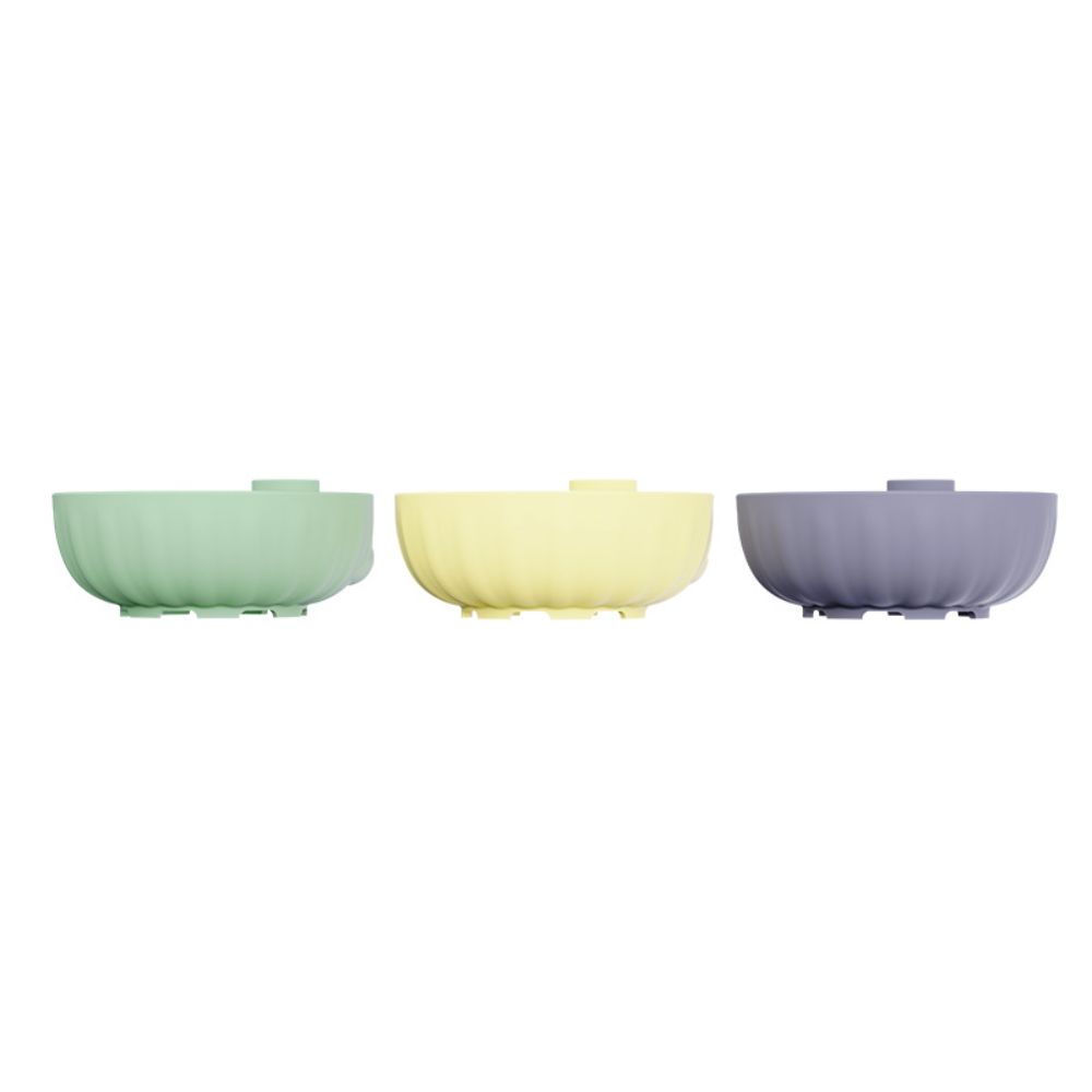Silicone Swirling Fruit Washer Automatic Vortex Berry Rinse Basin Portable Fruit Cleaner  Counter