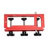 Door Hinge Jig Aluminum Alloy Template Kit for Router Adjustable Mortise Jig for 2.5in 5in Hinges