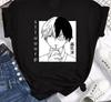 Japanese Anime My Hero Academia Graphic Fun Print T Shirt Fashion Women Retro Cotton T-shirt  Summer Loose Y2K Top T-Shirt