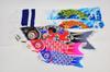 Hidemitsu Doll Workshop Miniature Koinobori Full Set with Stand and Mounting ZC6562A (Carp Streamer), Kakou, 1.5m, Brackets,