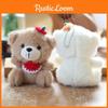 Bear Teddy Pp Cotton Plush Keychain Backpack Decor Stuffed Toy Gift Kids For