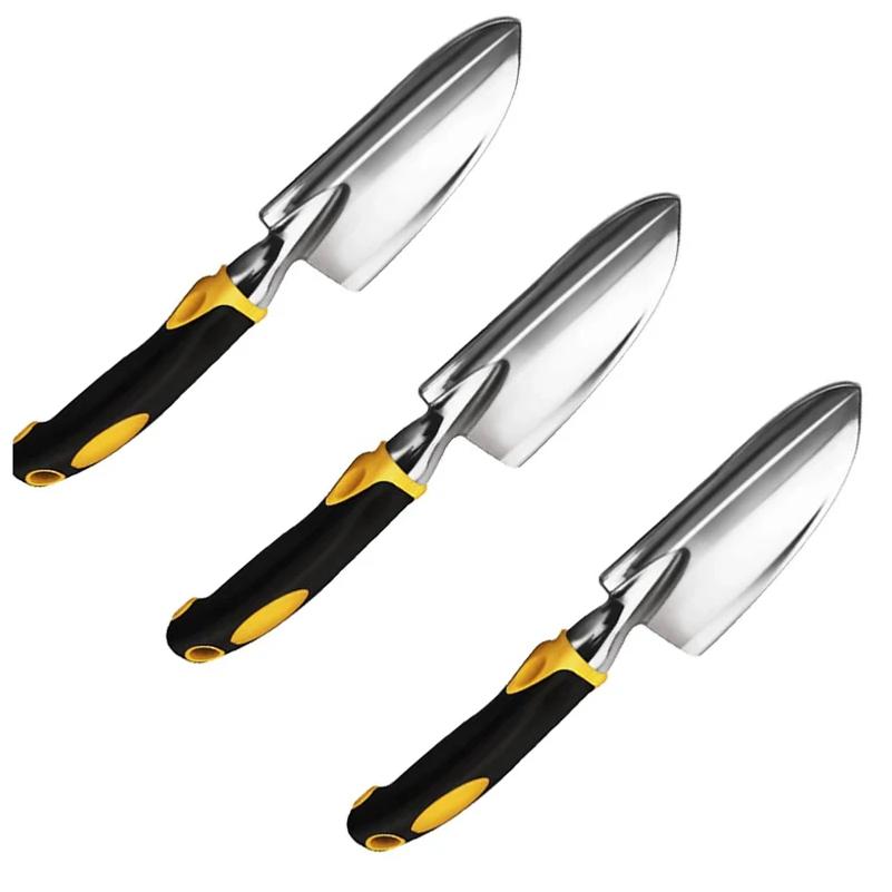Garden Tool with Ergonomic Handle Hand Trowel Rake Cultivator Weeding Tools Garden Transplant Bonsai Tool
