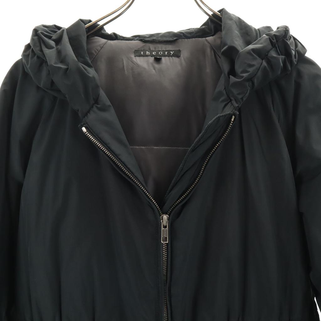 Theory Down Coat M Black Women Used