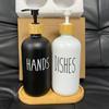 2Pcs Refillable Soap Dispenser Bottle Rust-Proof Lotion Pump Bottle  Accessories Kitchen