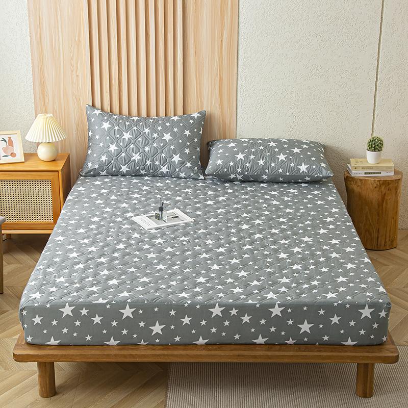 

Водонепроницаемый защитный чехол для матраса с эластичной лентой, мягкий дышащий чехол на резинке для кровати размера King 90/140/160/180x200 см 90x200x30 CM